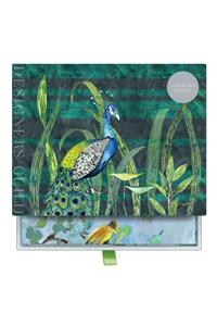 Designers Guild (Blues and Greens) Greeting Assortment Notecard Set