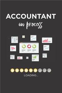 Funny Excel Spreadsheet Accountant in process Notebook