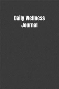 Daily Wellness Journal