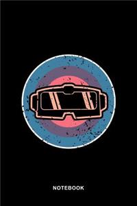 Virtual Reality Art Graphic Notebook