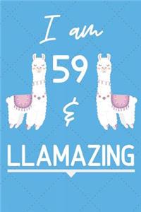 I Am 59 And Llamazing