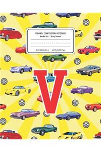 Primary Composition Notebook Grades K-2 Story Journal V