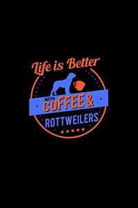 Life Is Better With Coffee & Rottweilers