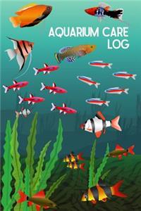Aquarium Care log