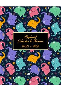 Elephant Calendar & Planner 2020-2021