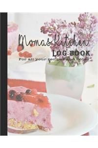 Momas kitchen Log Book