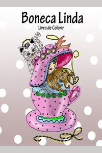 Boneca Linda - Livro de Colorir