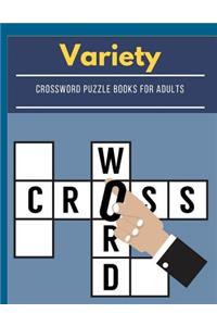 Variety Crossword Puzzle Books For Adults