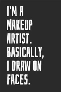 I'm A Makeup Artist. Basically, I Draw On Faces