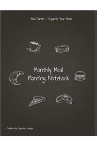 Monthly Meal Planning Notebook