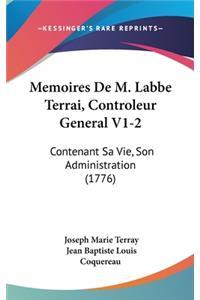 Memoires de M. Labbe Terrai, Controleur General V1-2