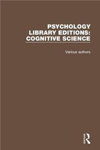 Psychology Library Editions: Cognitive Science