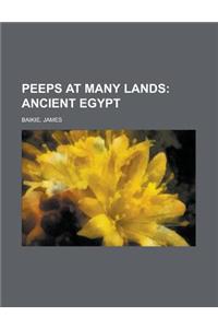 Peeps at Many Lands; Ancient Egypt