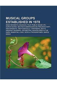 Musical Groups Established in 1978