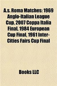 A.S. Roma Matches