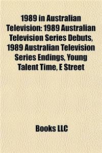 1989 in Australian Television