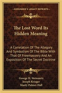 Lost Word Its Hidden Meaning
