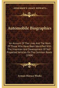 Automobile Biographies