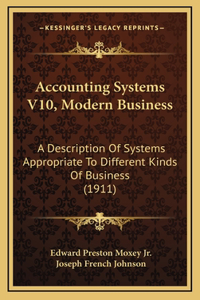 Accounting Systems V10, Modern Business
