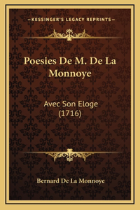 Poesies De M. De La Monnoye