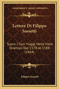 Lettere Di Filippo Sassetti