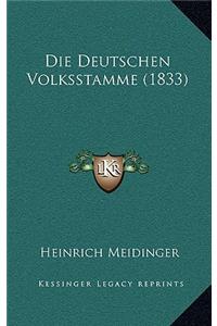 Die Deutschen Volksstamme (1833)