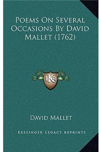 Poems on Several Occasions by David Mallet (1762)