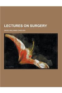 Lectures on Surgery