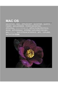 Mac OS: Macintosh, iMac, AppleScript, Quicktime, Quartz, Finder, Macjapanese, Power Macintosh, Appletalk, Ris Suf Ku, Apple Fi