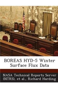 Boreas Hyd-5 Winter Surface Flux Data