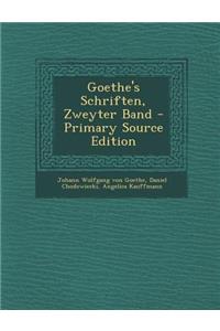 Goethe's Schriften, Zweyter Band
