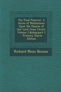 The Final Passover