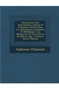 Dictionnaire Des Abreviations