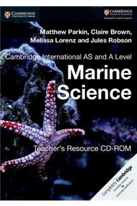 Cambridge International as and a Level Marine Science Teacher's Resource CD-ROM