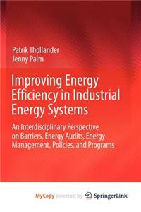 Improving Energy Efficiency in Industrial Energy Systems