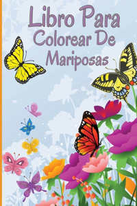 Libro para colorear de mariposas