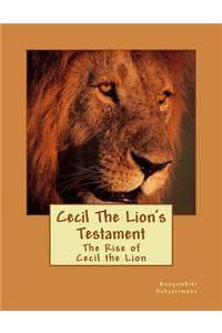 Cecil The Lion's Testament