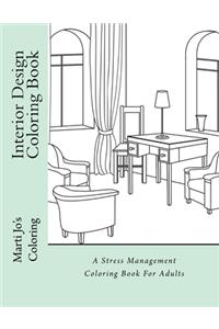 Interior Design Coloring Book