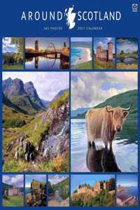 AROUND SCOTLAND IN 365 DAYS SQUARE WALL