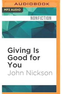 Giving Is Good for You