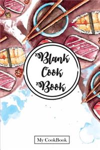 Blank Cookbook