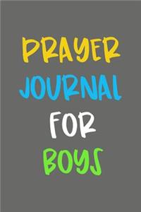 Prayer Journal For Boys