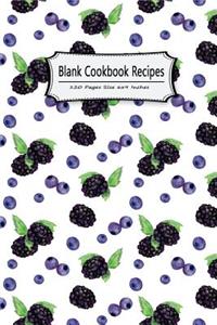 Blank Cookbook Recipes 120 Pages Size 6x9 Inches