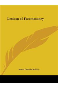 Lexicon of Freemasonry