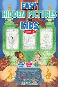 Easy Hidden Pictures for Kids Ages 3-5