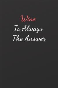 Wine Is Always The Answer