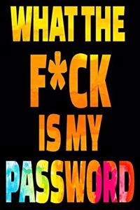 Password Book Alphabetical Tabs