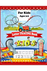 Letter Tracing Book for Preschoolers: Alphabet and Number Handwriting Practice Workbook for Kids