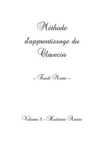 Méthode Clavecin - Volume 8