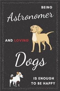 Astronomer & Dogs Notebook